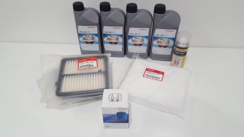 PACK HONDA JAZZ 2009-2010-2011-2012 BENZINA 1400cc  FILTRI OLIO+ARIA+ABITACOLO+ OLIO MOTORE PER MANUTENZIONE